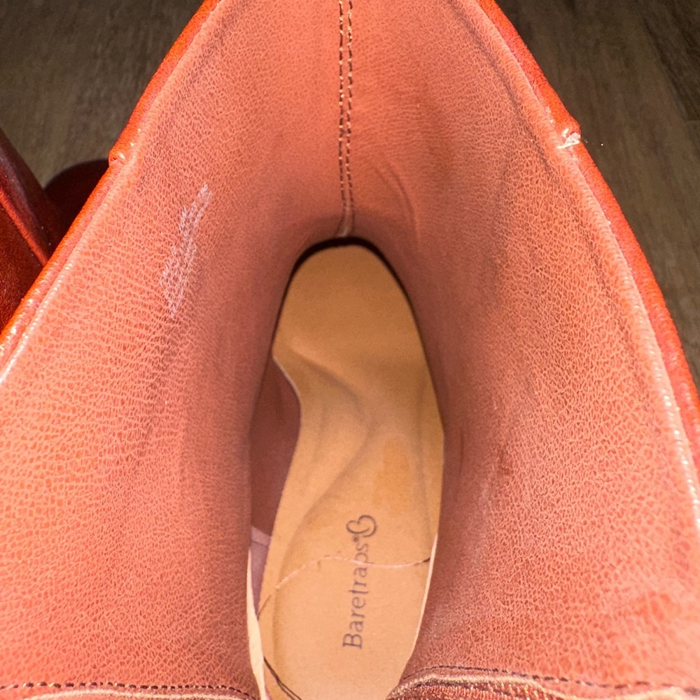 Brown leather Ankle Boots - Picture 6 of 9